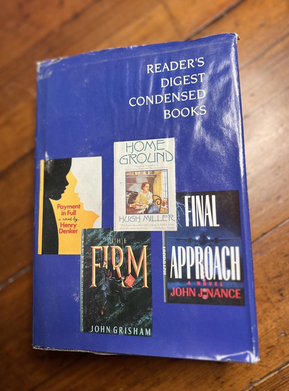 Readers Digest Condensed Books, 4 books in one, hardcover. Volume 3, 1991
